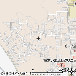 熊本県熊本市北区植木町一木611周辺の地図