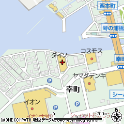 ＴＨＲＥＥＰＰＹ大村幸町店周辺の地図
