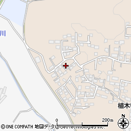 熊本県熊本市北区植木町一木665周辺の地図