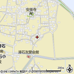 熊本県玉名市滑石740周辺の地図