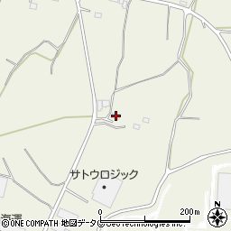 熊本県菊池郡大津町平川1336周辺の地図