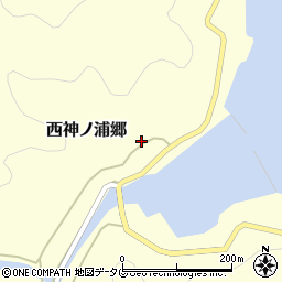 長崎県南松浦郡新上五島町西神ノ浦郷245周辺の地図