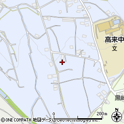 長崎県諫早市高来町小峰358-4周辺の地図