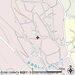 長崎県諫早市高来町建山周辺の地図