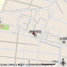 磯鍋公民館周辺の地図
