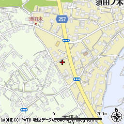 長崎県大村市須田ノ木町886-3周辺の地図