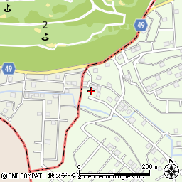 熊本県菊池郡大津町杉水744-4周辺の地図