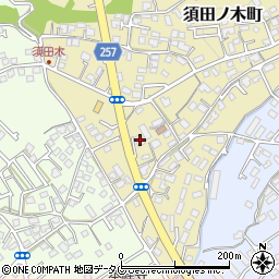 長崎県大村市須田ノ木町887-2周辺の地図