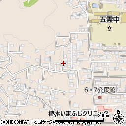 熊本県熊本市北区植木町一木572周辺の地図