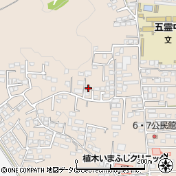 熊本県熊本市北区植木町一木572-11周辺の地図