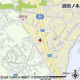 長崎県大村市須田ノ木町883-2周辺の地図