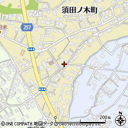 長崎県大村市須田ノ木町850-2周辺の地図