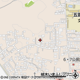 熊本県熊本市北区植木町一木570周辺の地図