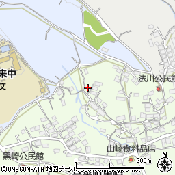 長崎県諫早市高来町黒崎150周辺の地図
