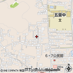 熊本県熊本市北区植木町一木577周辺の地図