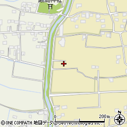 熊本県玉名市滑石1096-5周辺の地図