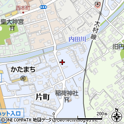 塩田時計店周辺の地図