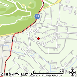 熊本県菊池郡大津町杉水763-215周辺の地図