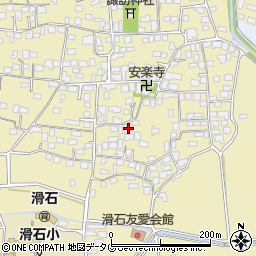 熊本県玉名市滑石822周辺の地図