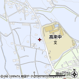 長崎県諫早市高来町小峰513周辺の地図