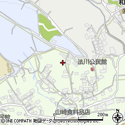 長崎県諫早市高来町黒崎127-2周辺の地図