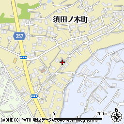 長崎県大村市須田ノ木町837周辺の地図