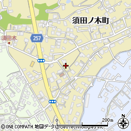長崎県大村市須田ノ木町845周辺の地図