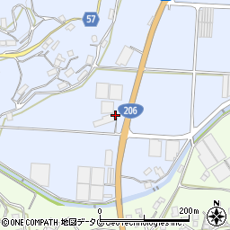 長崎県長崎市長浦町3658周辺の地図