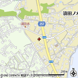 セブンイレブン大村須田ノ木町店周辺の地図