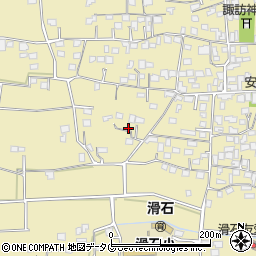 熊本県玉名市滑石989-3周辺の地図