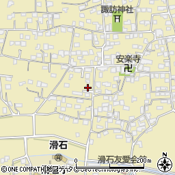 熊本県玉名市滑石905-1周辺の地図