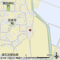 熊本県玉名市滑石666周辺の地図