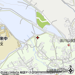 長崎県諫早市高来町黒崎148周辺の地図