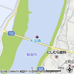 大浜橋周辺の地図