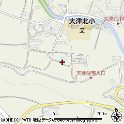 熊本県菊池郡大津町平川2310周辺の地図