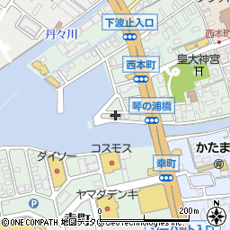 大村ヤスダオーシャンホテル周辺の地図