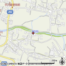 熊本県菊池郡大津町平川2506周辺の地図