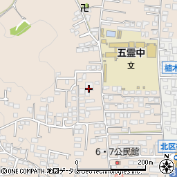 訪問介護ステーション田原坂周辺の地図