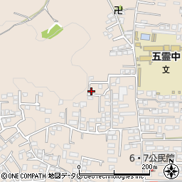 熊本県熊本市北区植木町一木568周辺の地図