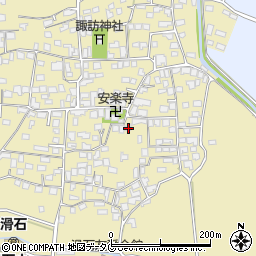 熊本県玉名市滑石772周辺の地図