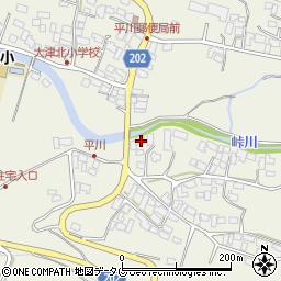 熊本県菊池郡大津町平川2479周辺の地図