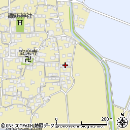 熊本県玉名市滑石658周辺の地図