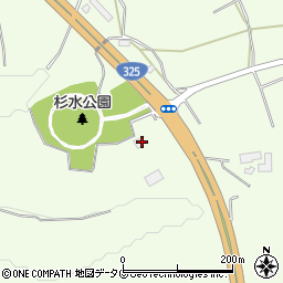 熊本県菊池郡大津町杉水3487周辺の地図
