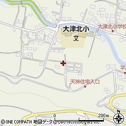 熊本県菊池郡大津町平川2308周辺の地図
