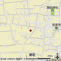 熊本県玉名市滑石977-1周辺の地図