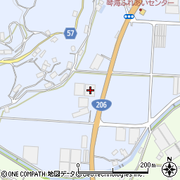 長崎県長崎市長浦町3664周辺の地図