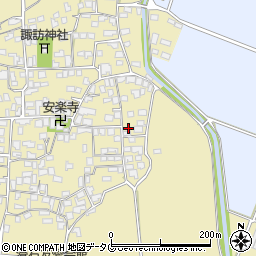 熊本県玉名市滑石653周辺の地図
