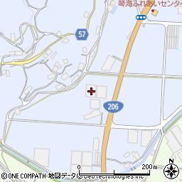 長崎県長崎市長浦町3662周辺の地図