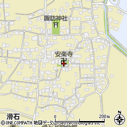 熊本県玉名市滑石798周辺の地図