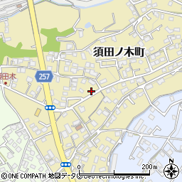 長崎県大村市須田ノ木町757周辺の地図